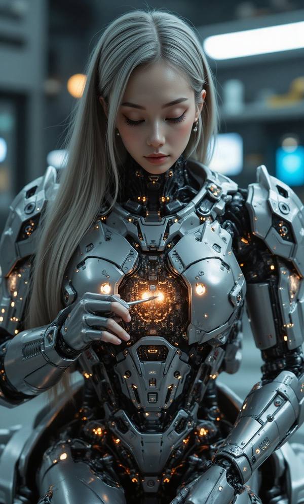 AI-generated image analyzed by PromptLens