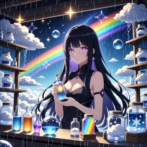 AI-generated image analyzed by PromptLens