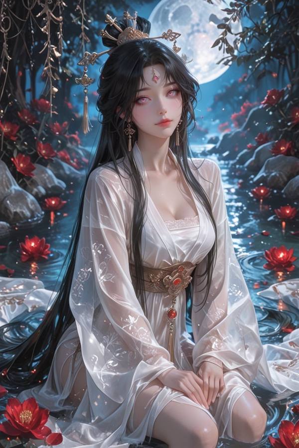 AI-generated image analyzed by PromptLens