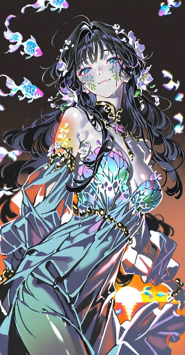 AI-generated image analyzed by PromptLens