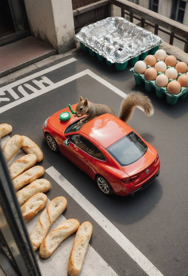 AI-generated image analyzed by PromptLens