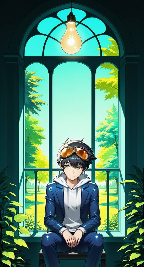 AI-generated image analyzed by PromptLens