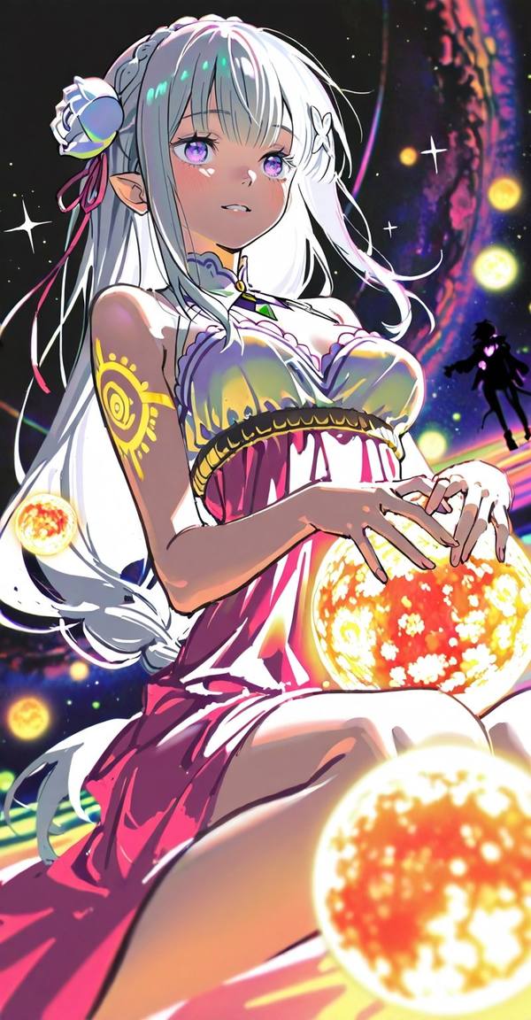 AI-generated image analyzed by PromptLens