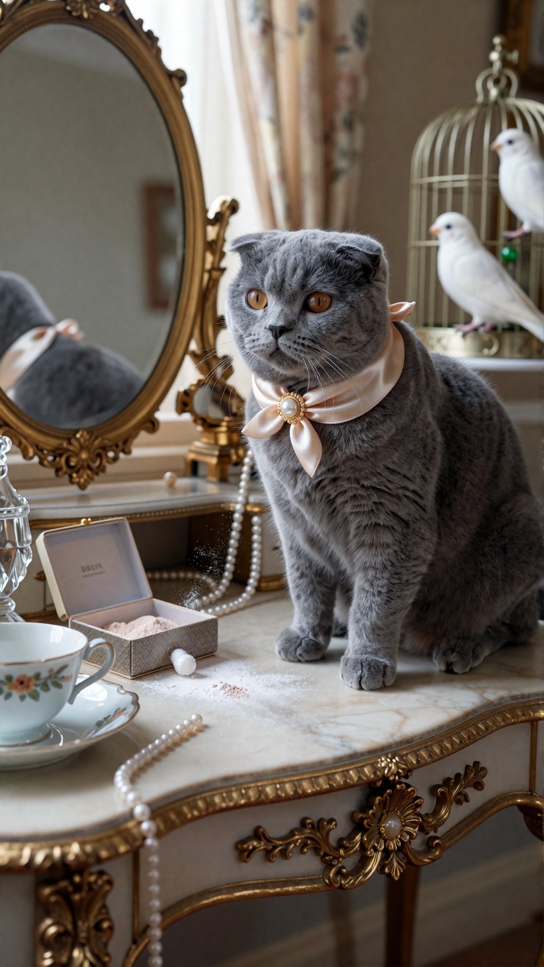 AI-generated image analyzed by PromptLens