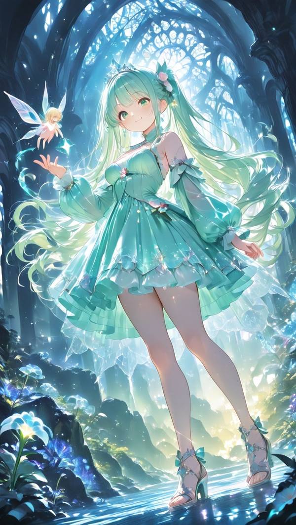 AI-generated image analyzed by PromptLens