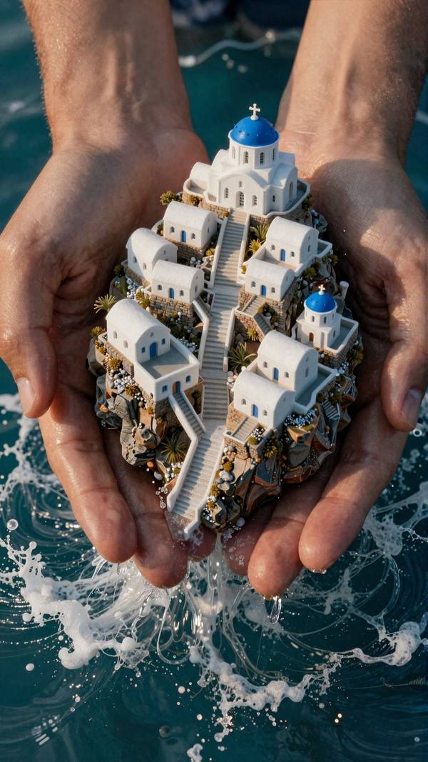 AI-generated image analyzed by PromptLens