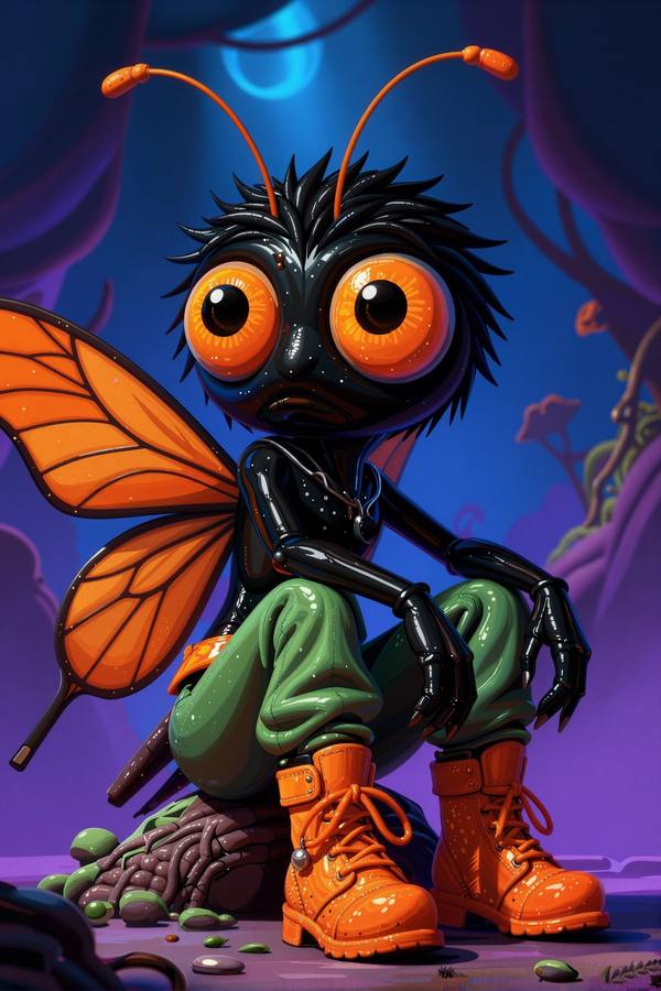 AI-generated image analyzed by PromptLens