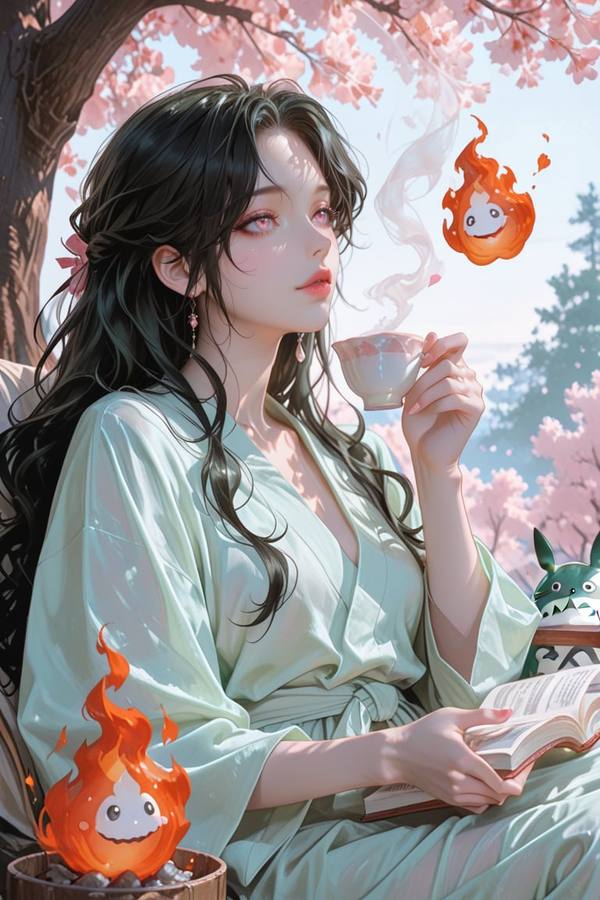 AI-generated image analyzed by PromptLens