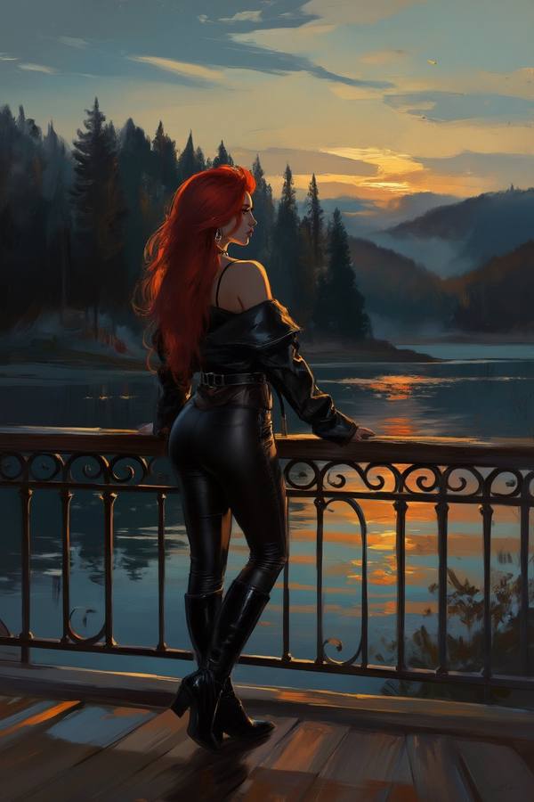 AI-generated image analyzed by PromptLens