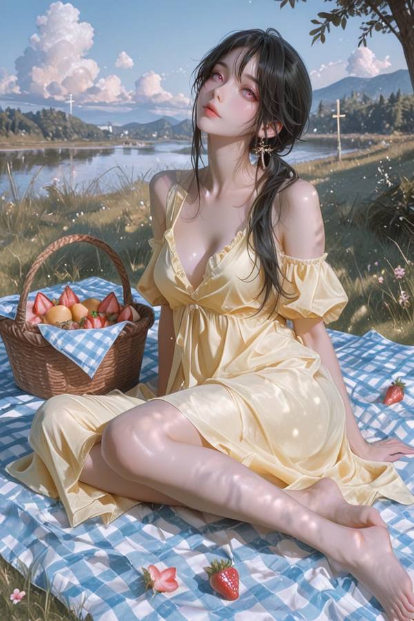 AI-generated image analyzed by PromptLens