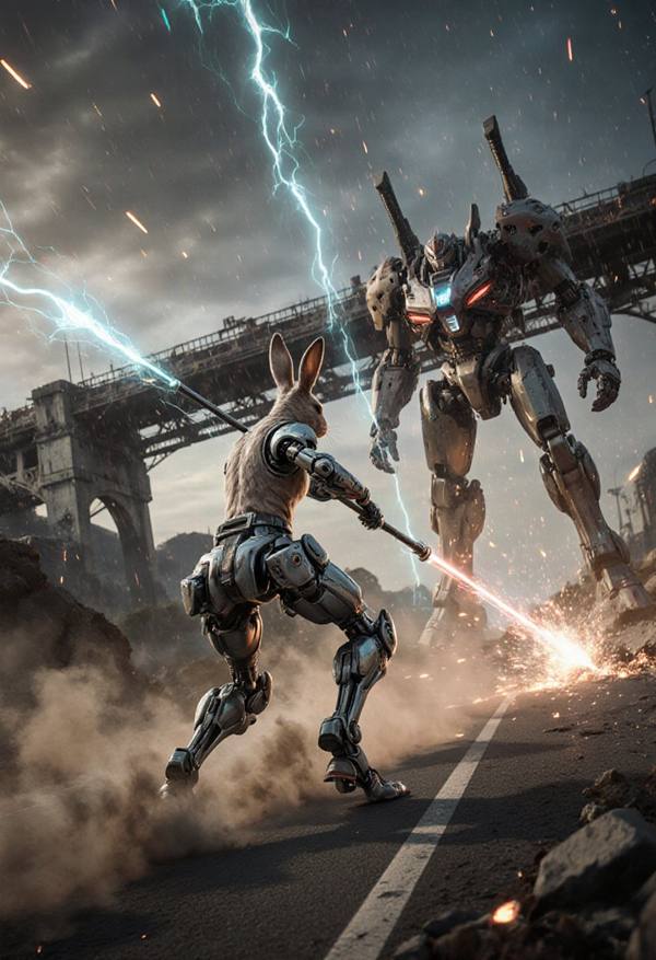 AI-generated image analyzed by PromptLens