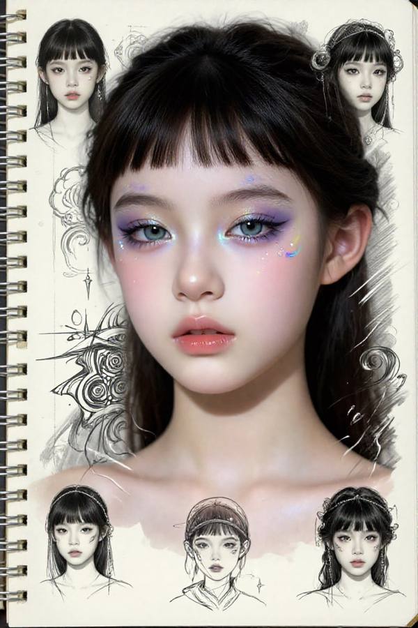 AI-generated image analyzed by PromptLens