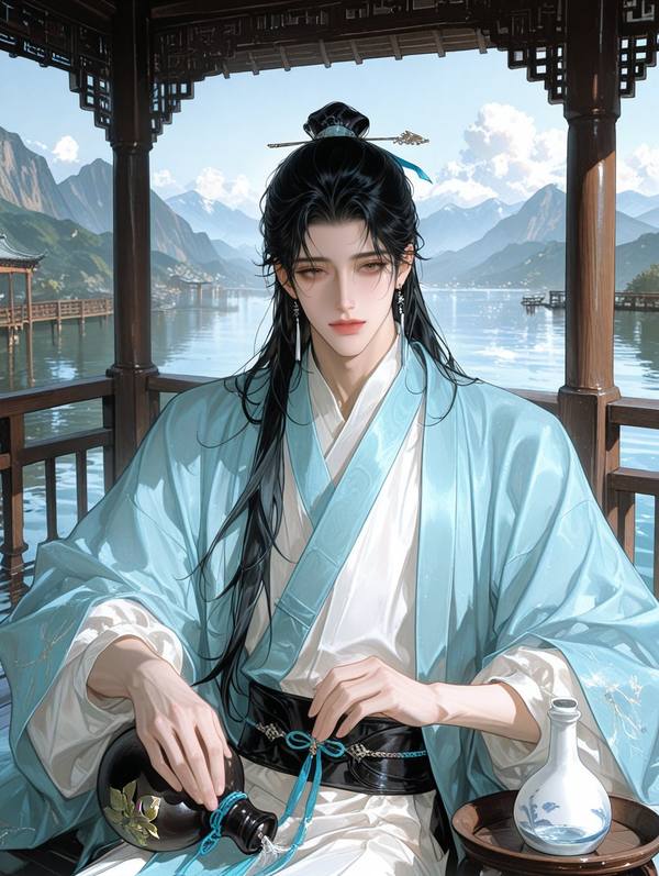 AI-generated image analyzed by PromptLens