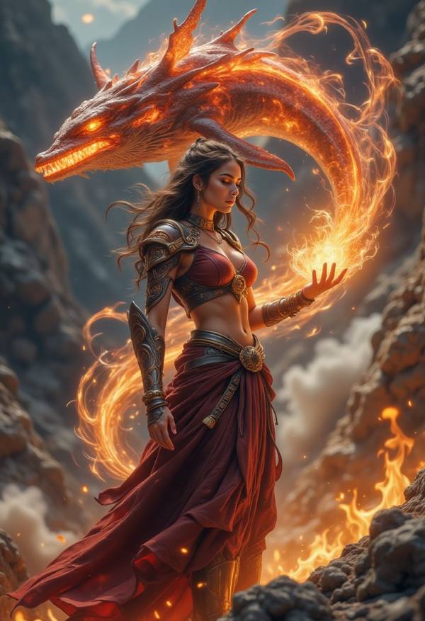 AI-generated image analyzed by PromptLens