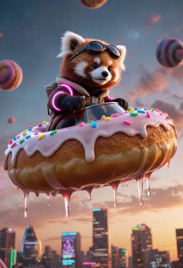 AI-generated image analyzed by PromptLens