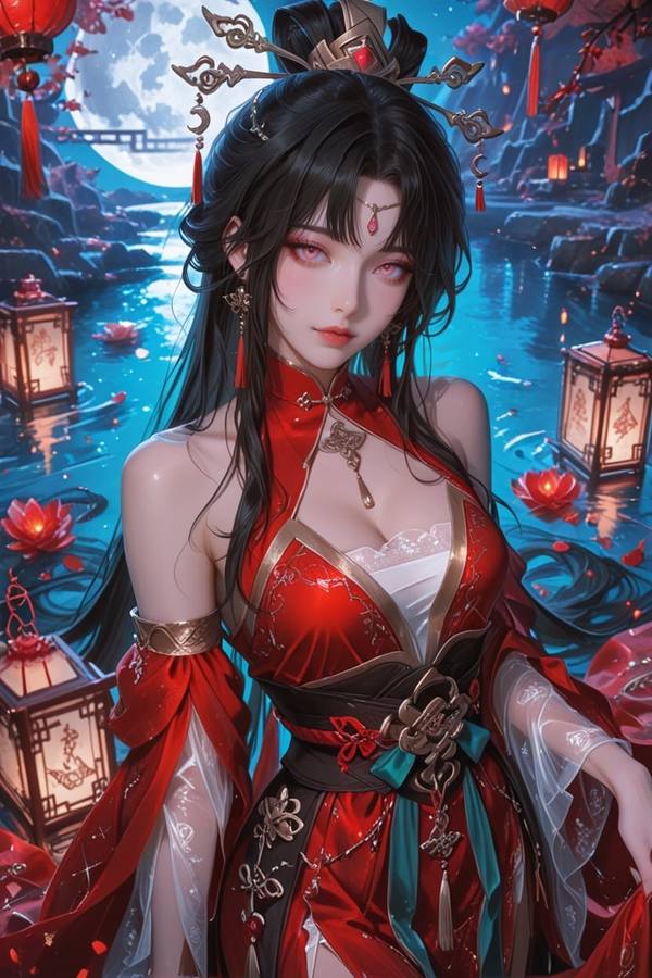 AI-generated image analyzed by PromptLens