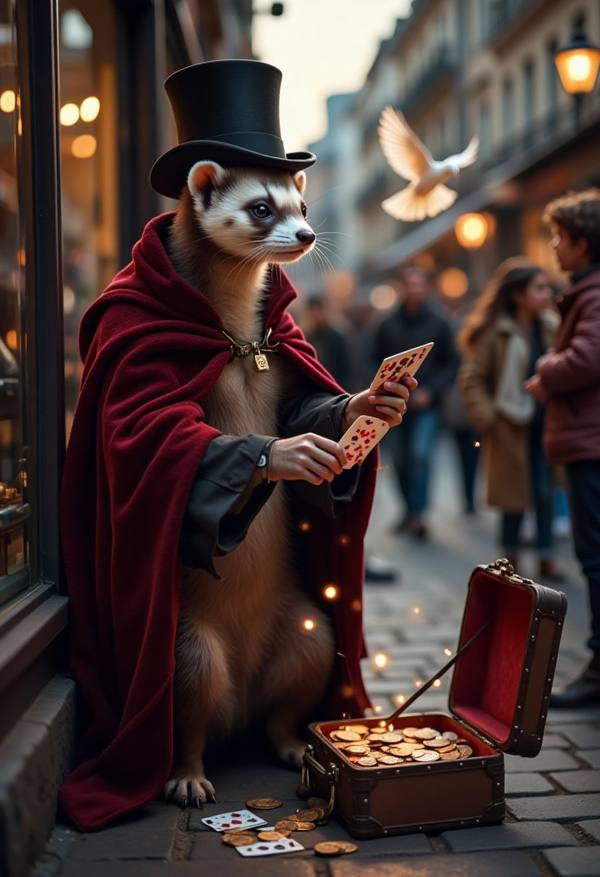 AI-generated image analyzed by PromptLens