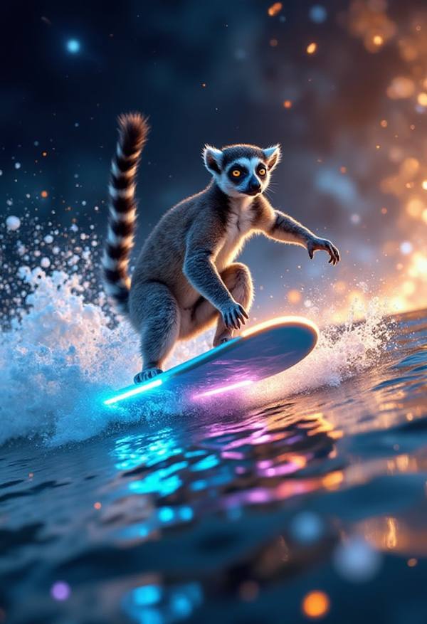 AI-generated image analyzed by PromptLens