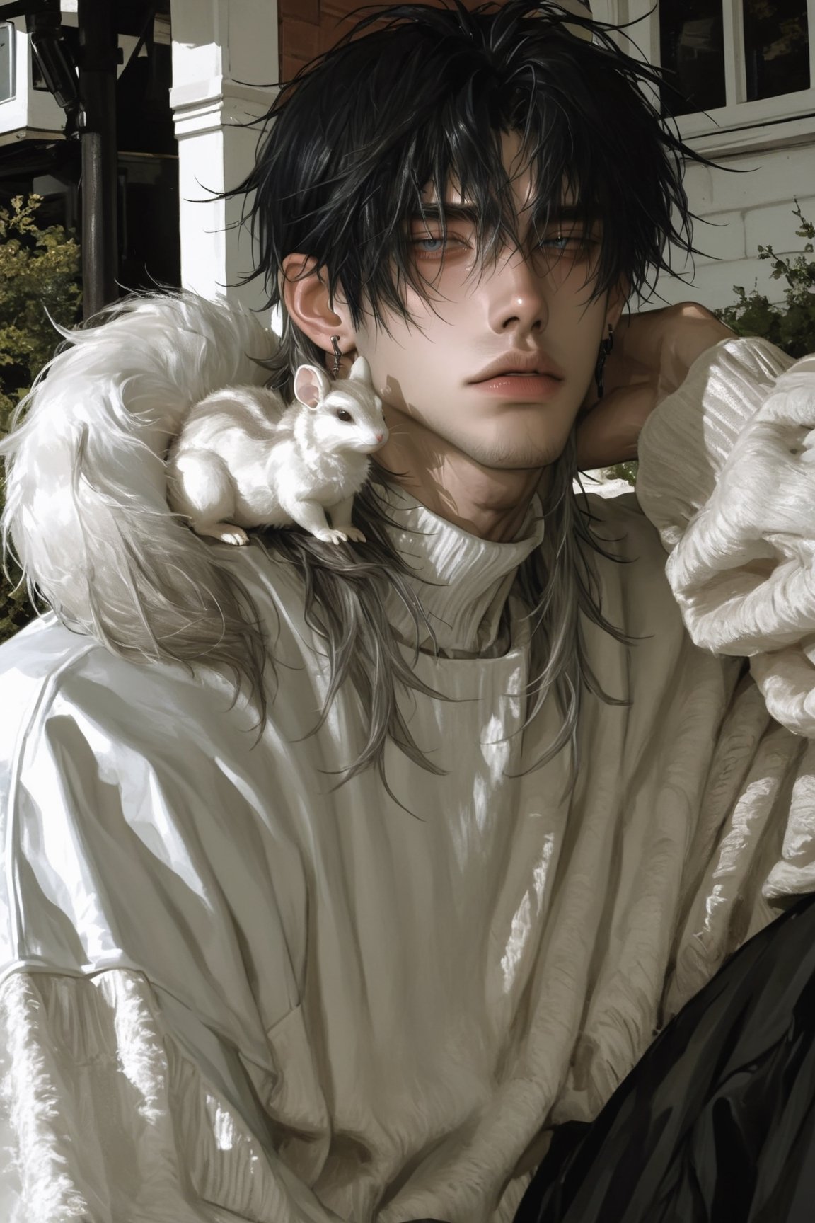 AI-generated image analyzed by PromptLens