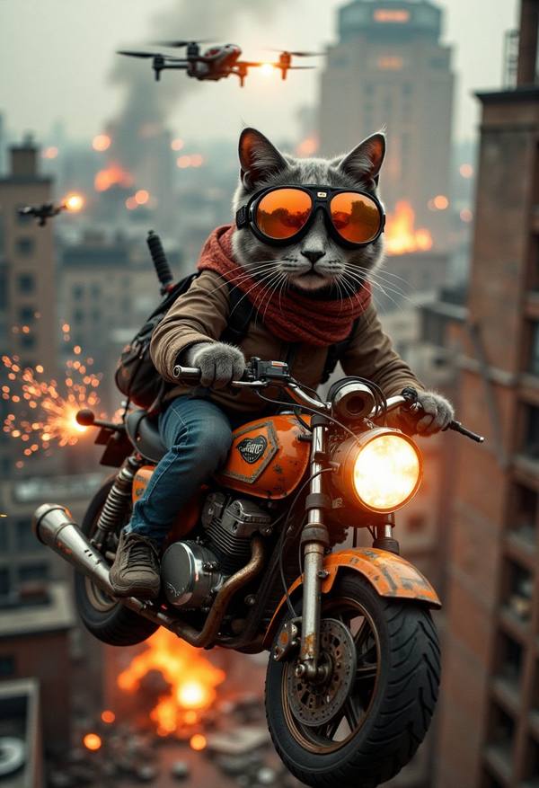 AI-generated image analyzed by PromptLens