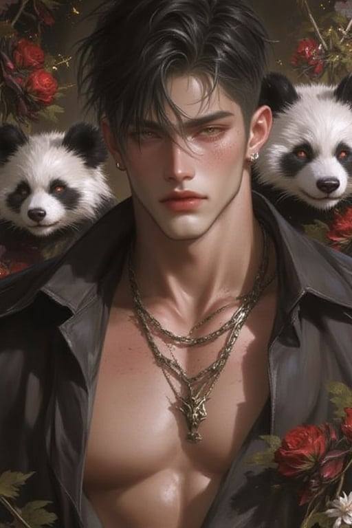 AI-generated image analyzed by PromptLens