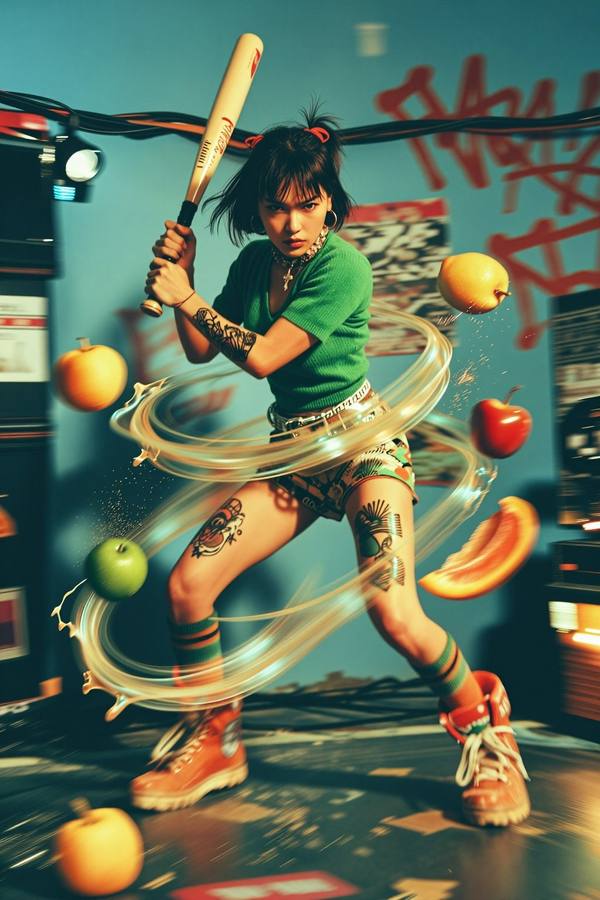 AI-generated image analyzed by PromptLens