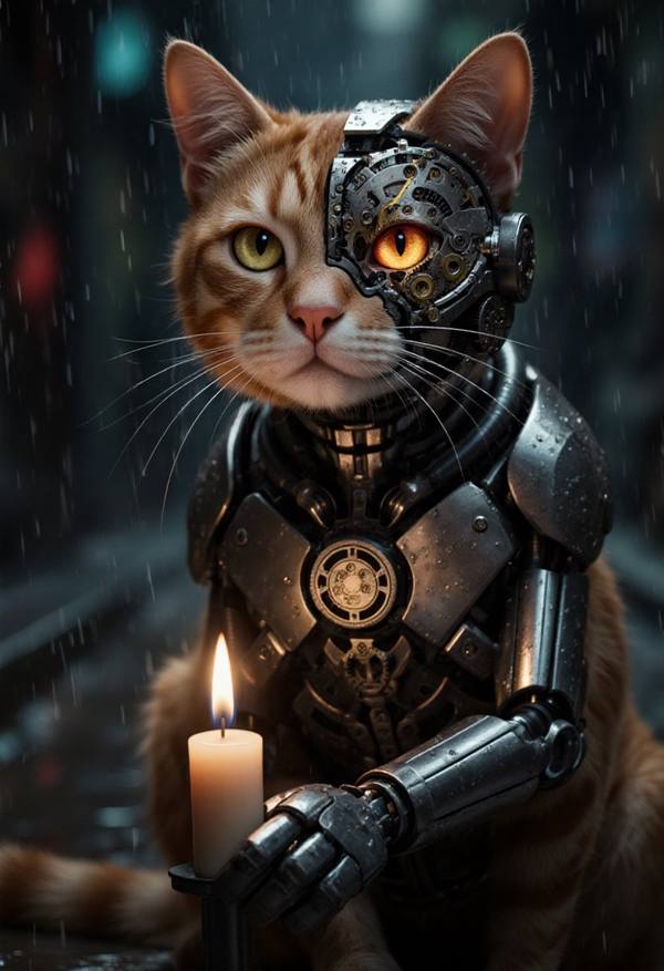 AI-generated image analyzed by PromptLens