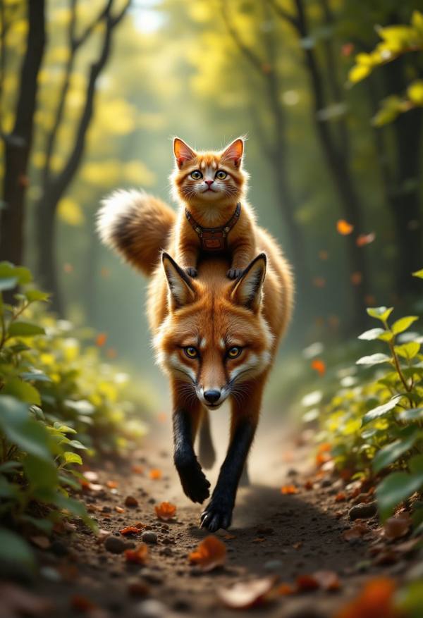 AI-generated image analyzed by PromptLens