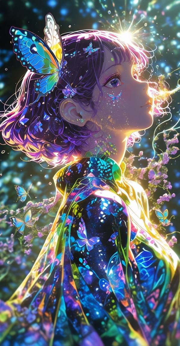 AI-generated image analyzed by PromptLens