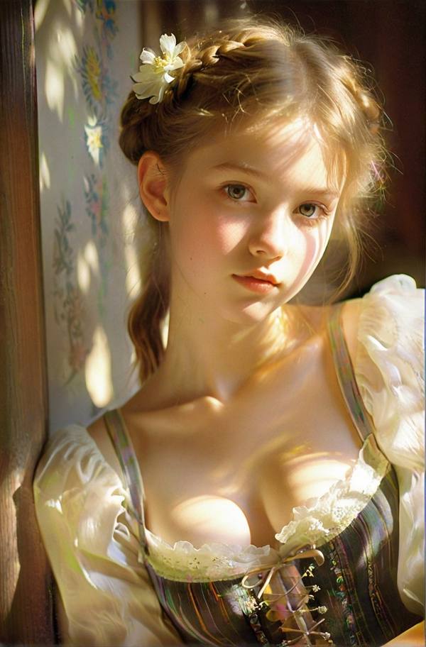 AI-generated image analyzed by PromptLens