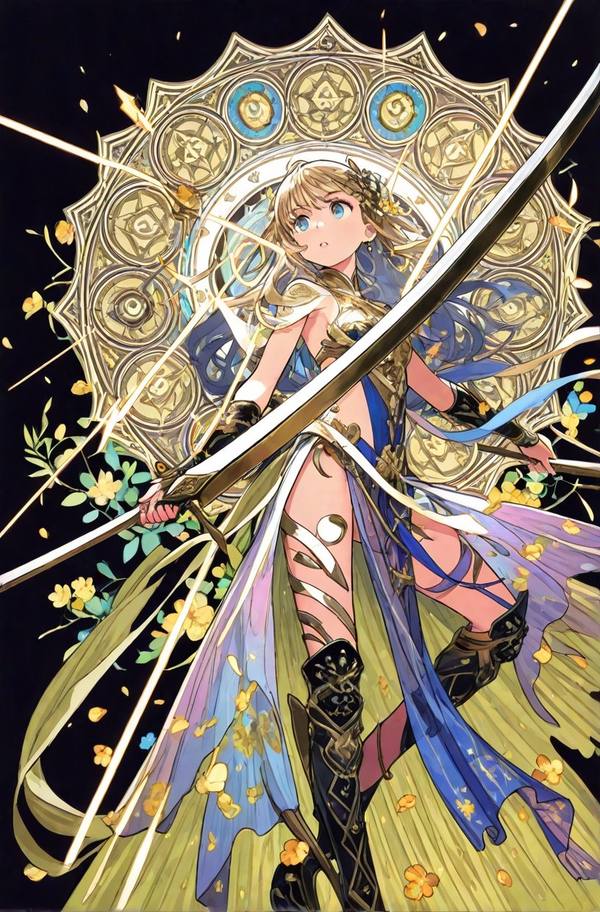 AI-generated image analyzed by PromptLens