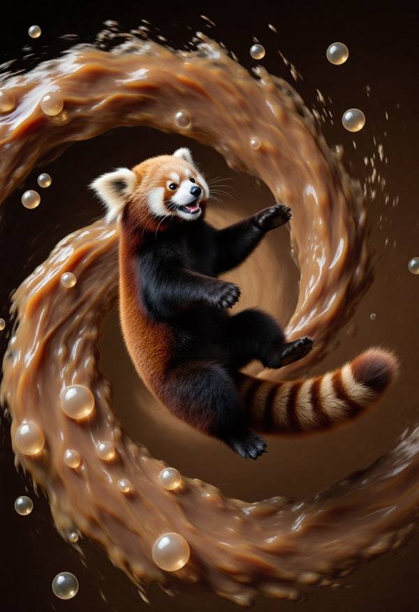 AI-generated image analyzed by PromptLens