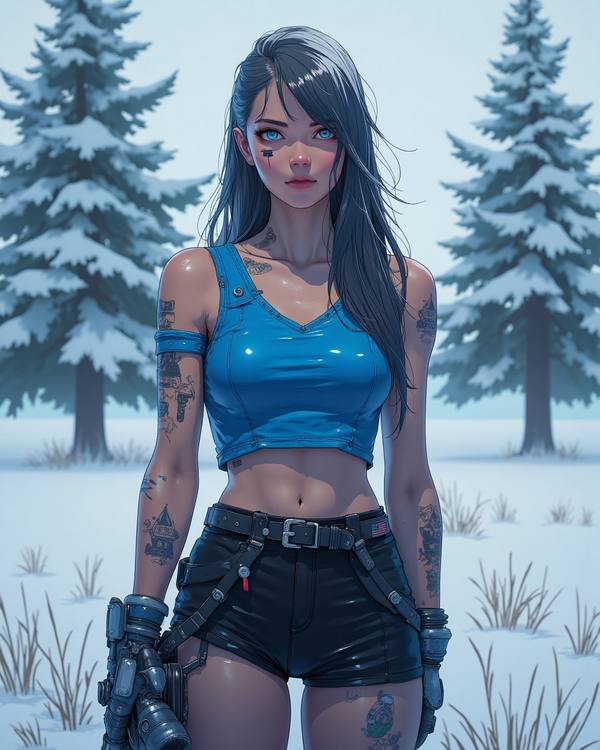 AI-generated image analyzed by PromptLens