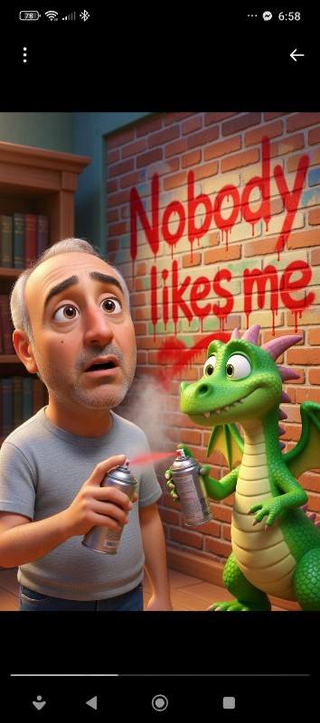 AI-generated image analyzed by PromptLens