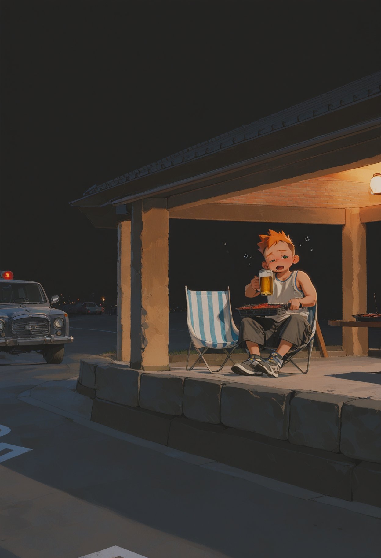 AI-generated image analyzed by PromptLens