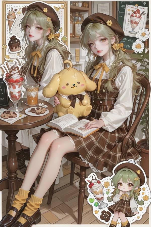 AI-generated image analyzed by PromptLens