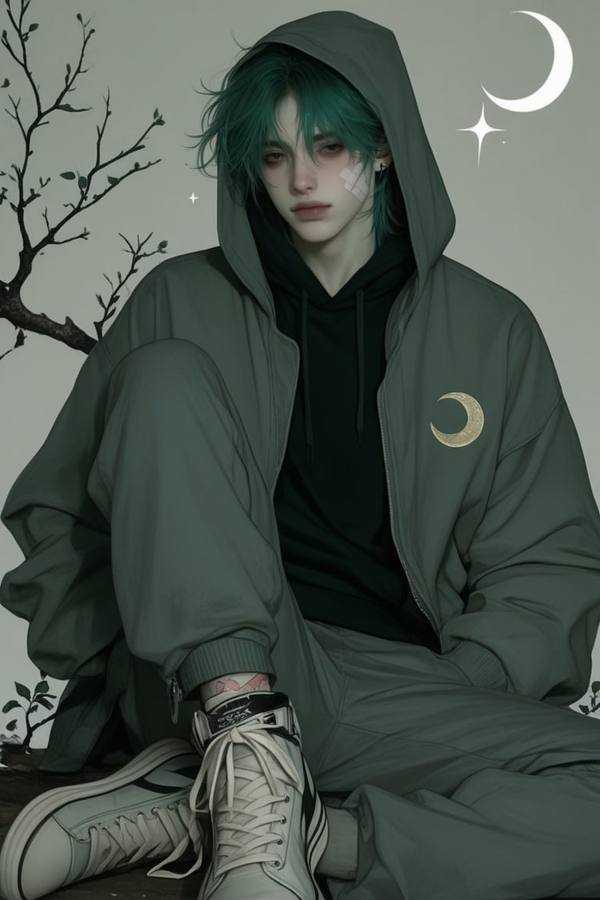 AI-generated image analyzed by PromptLens