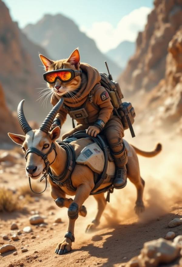 AI-generated image analyzed by PromptLens