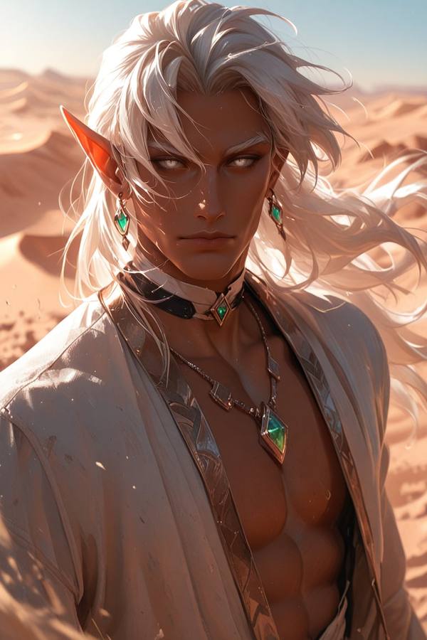 AI-generated image analyzed by PromptLens