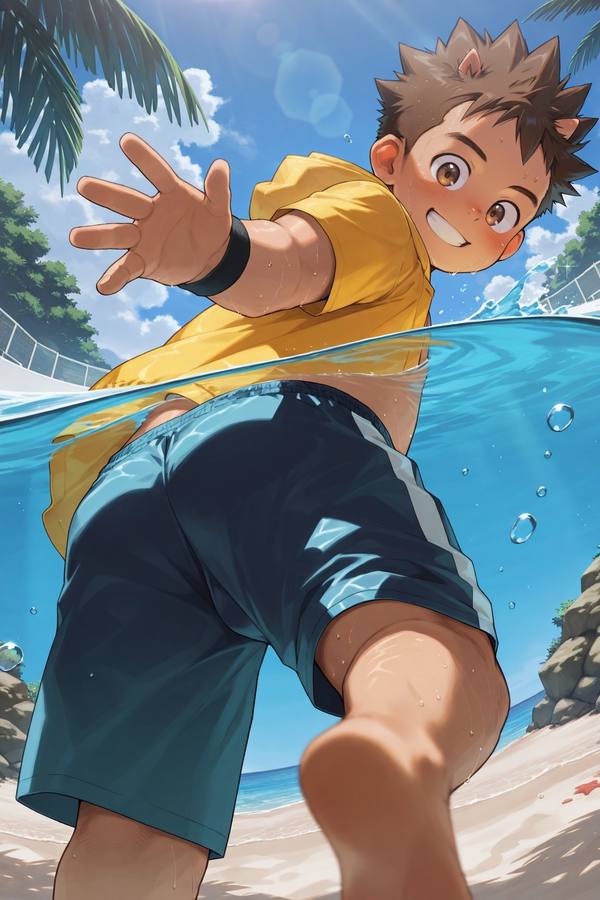 AI-generated image analyzed by PromptLens