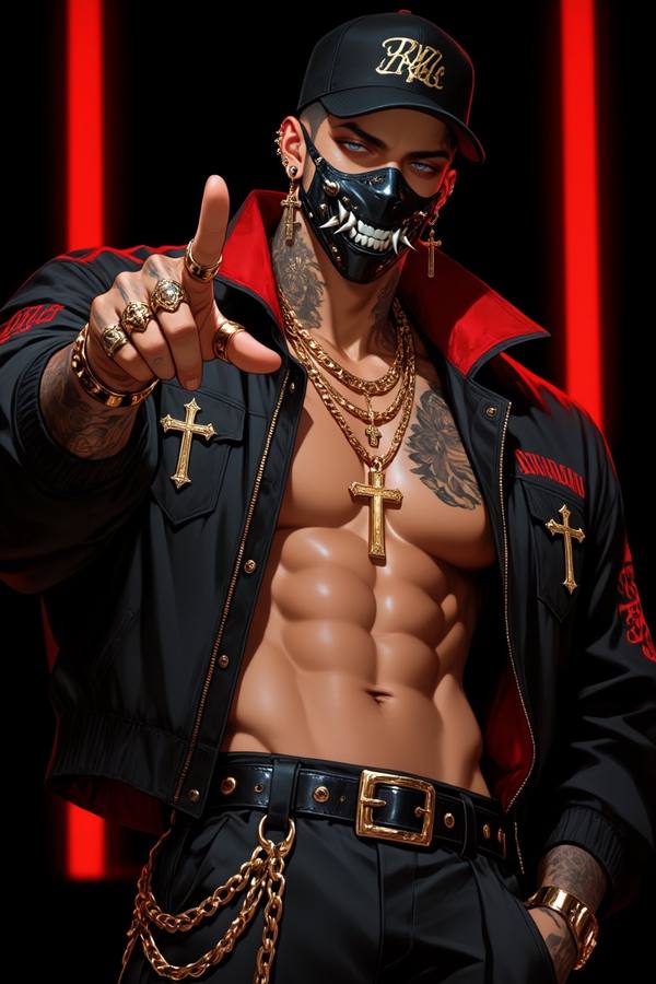 AI-generated image analyzed by PromptLens