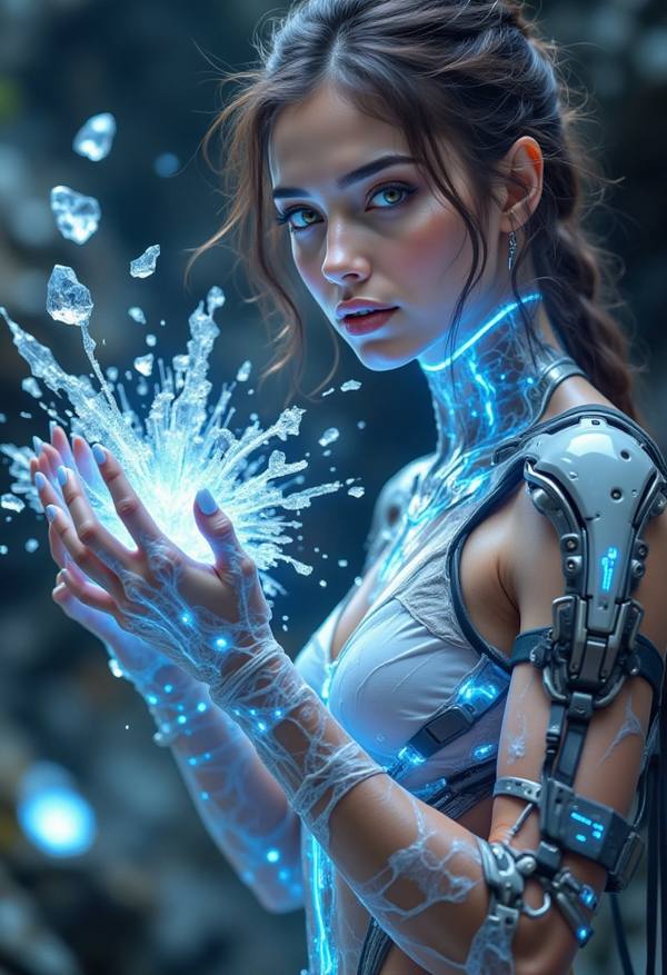 AI-generated image analyzed by PromptLens