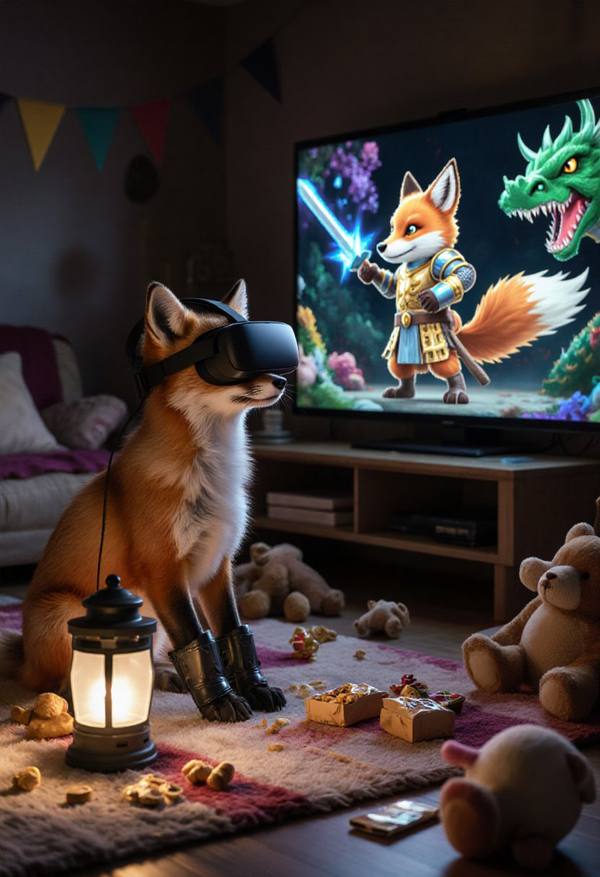 AI-generated image analyzed by PromptLens