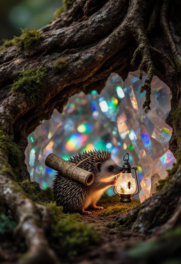 AI-generated image analyzed by PromptLens