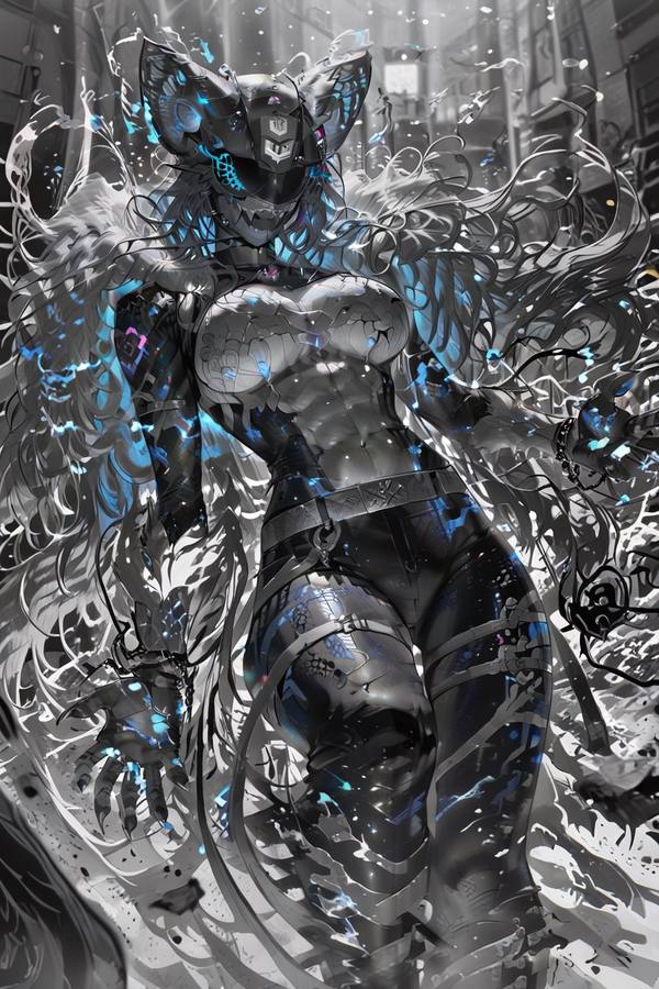 AI-generated image analyzed by PromptLens