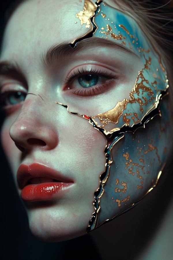 AI-generated image analyzed by PromptLens