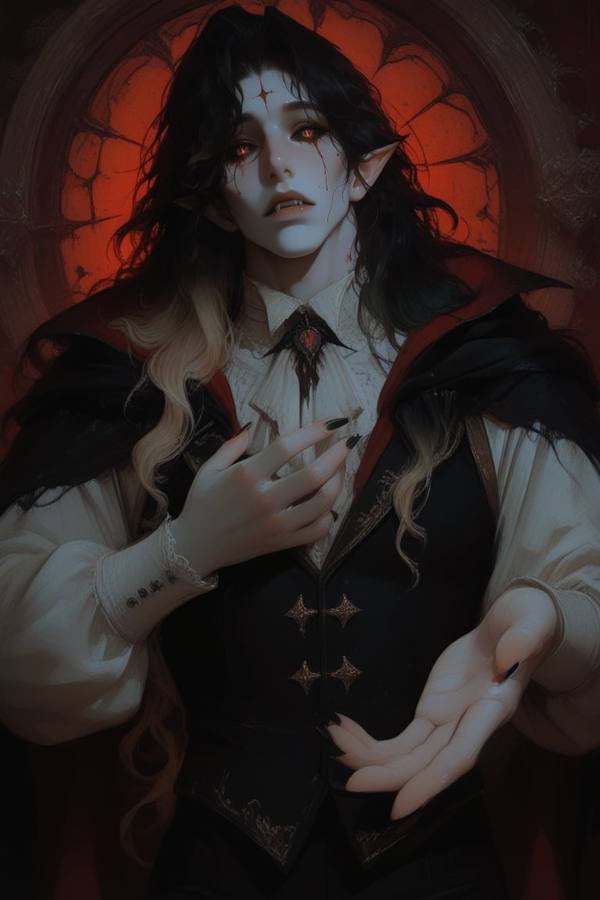 AI-generated image analyzed by PromptLens