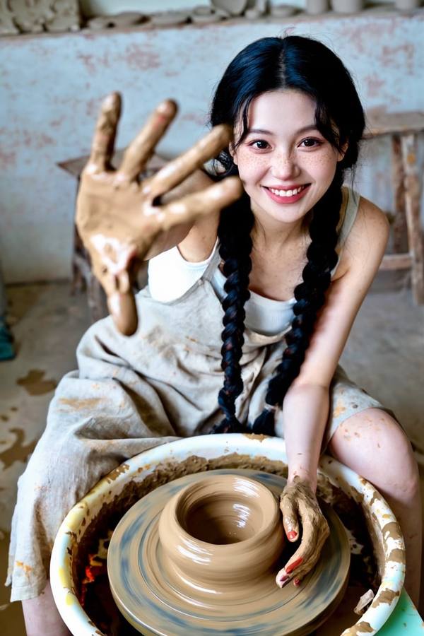 AI-generated image analyzed by PromptLens