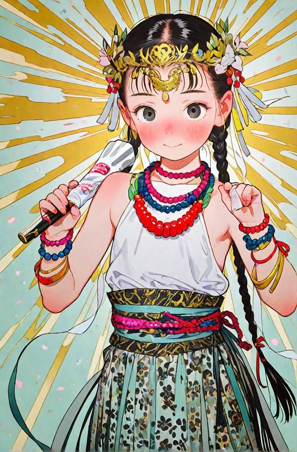 AI-generated image analyzed by PromptLens