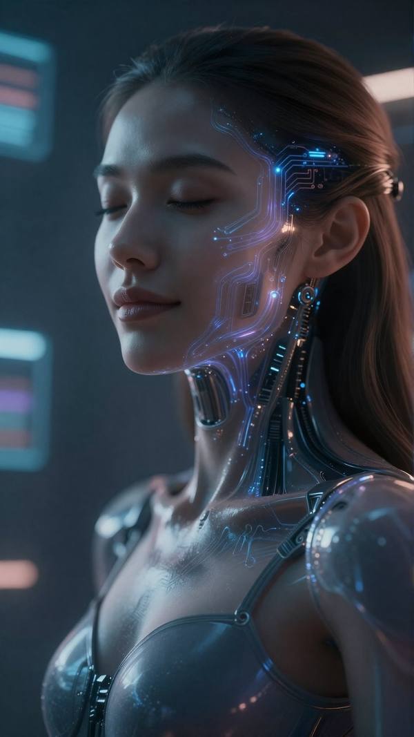 AI-generated image analyzed by PromptLens